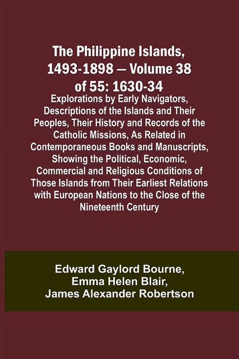 fray juan de plasencia|The Philippine Islands, 1493–1898: explorations by early .